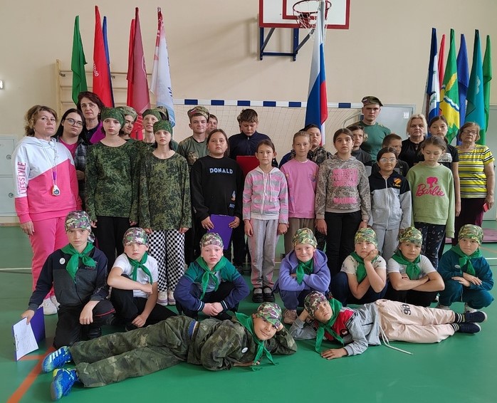 Военно-спортивная игра &amp;quot;Зарница&amp;quot;.